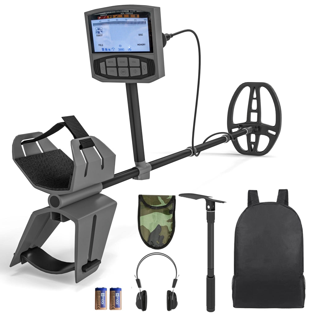 Metal Detector Professionale con 5 Modalit¨¤, Impermeabile IP68 e Display LCD Retroilluminato