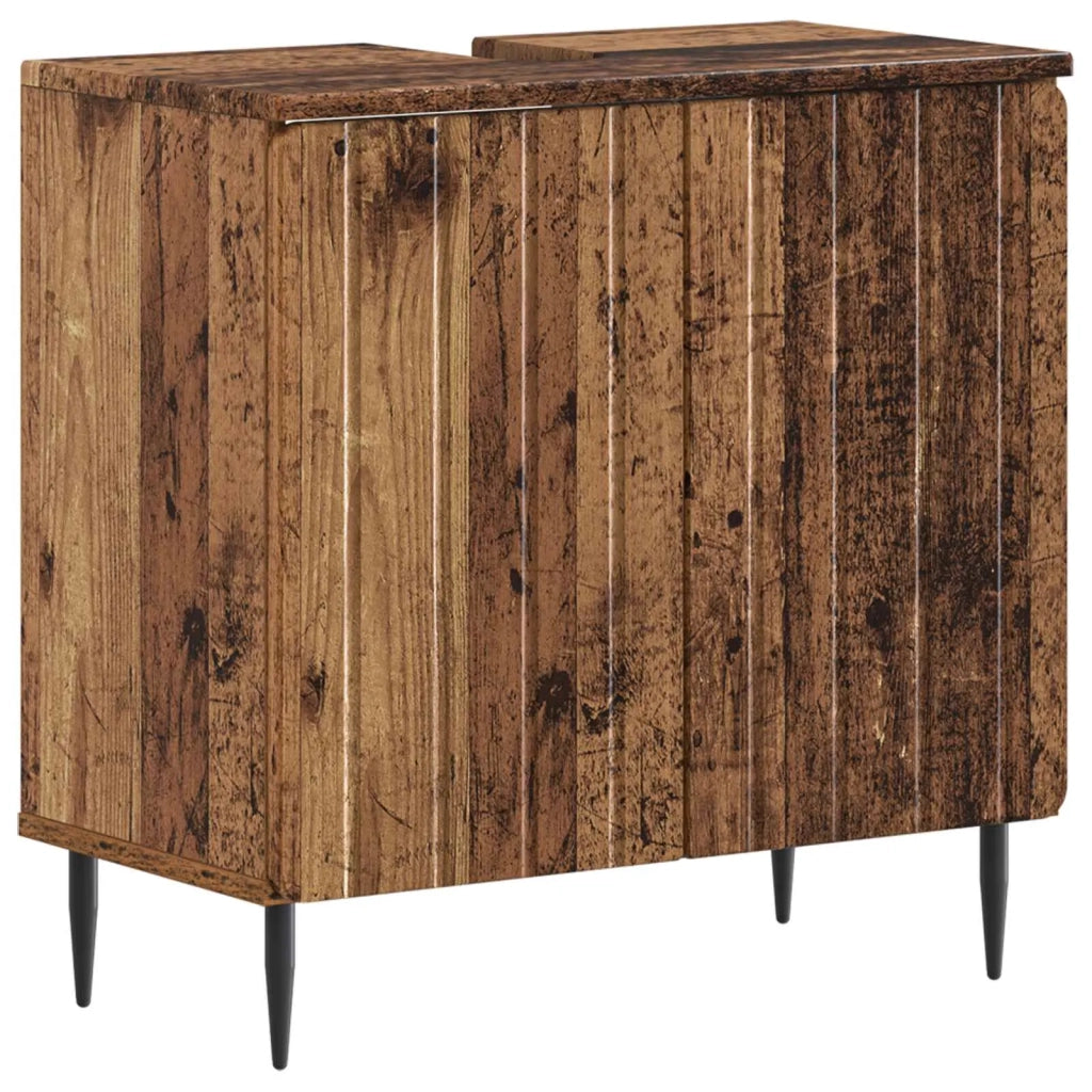 Set di armadietti da bagno in 3 pezzi ZWOLLE 3417844