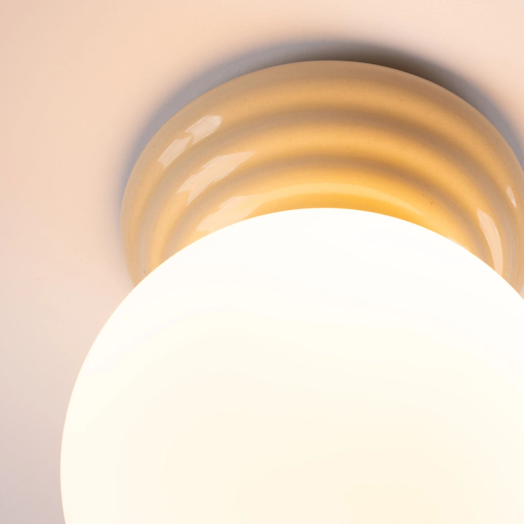 Lampada a parete ZORI beige IP44