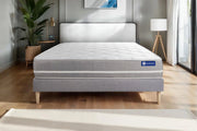 Kit rete e materasso matrimoniale Actilatex touch 180x220cm - Spessore : 20cm - Lattice e memory foam - Bilanciato -