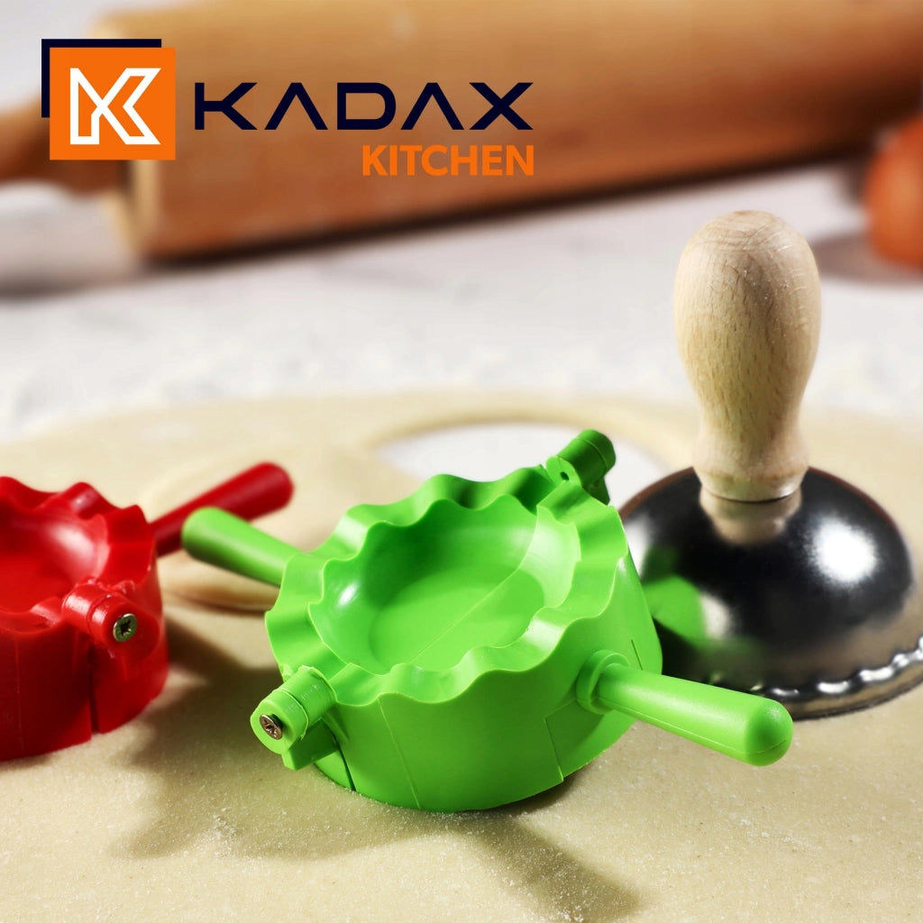 Stampo per ravioli KADAX, taglia ravioli, macchina per ravioli, stampo, 4 pezzi.