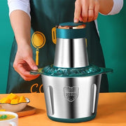 Molinello elettrico per carne - 2000W - Inox - 2L - Compatibile con verdure
