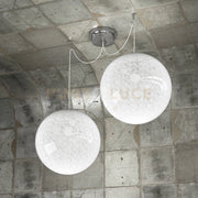 GLITTER SOSPENSIONE 2 LUCI D.30 CM. 1135-S2-30