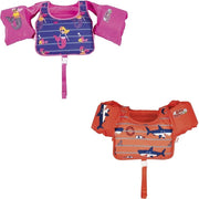 Trade Shop - Salvagente Con Braccioli Gilet Gonfiabile Per Bambini 3-6 Anni Swim Safe 32174 -