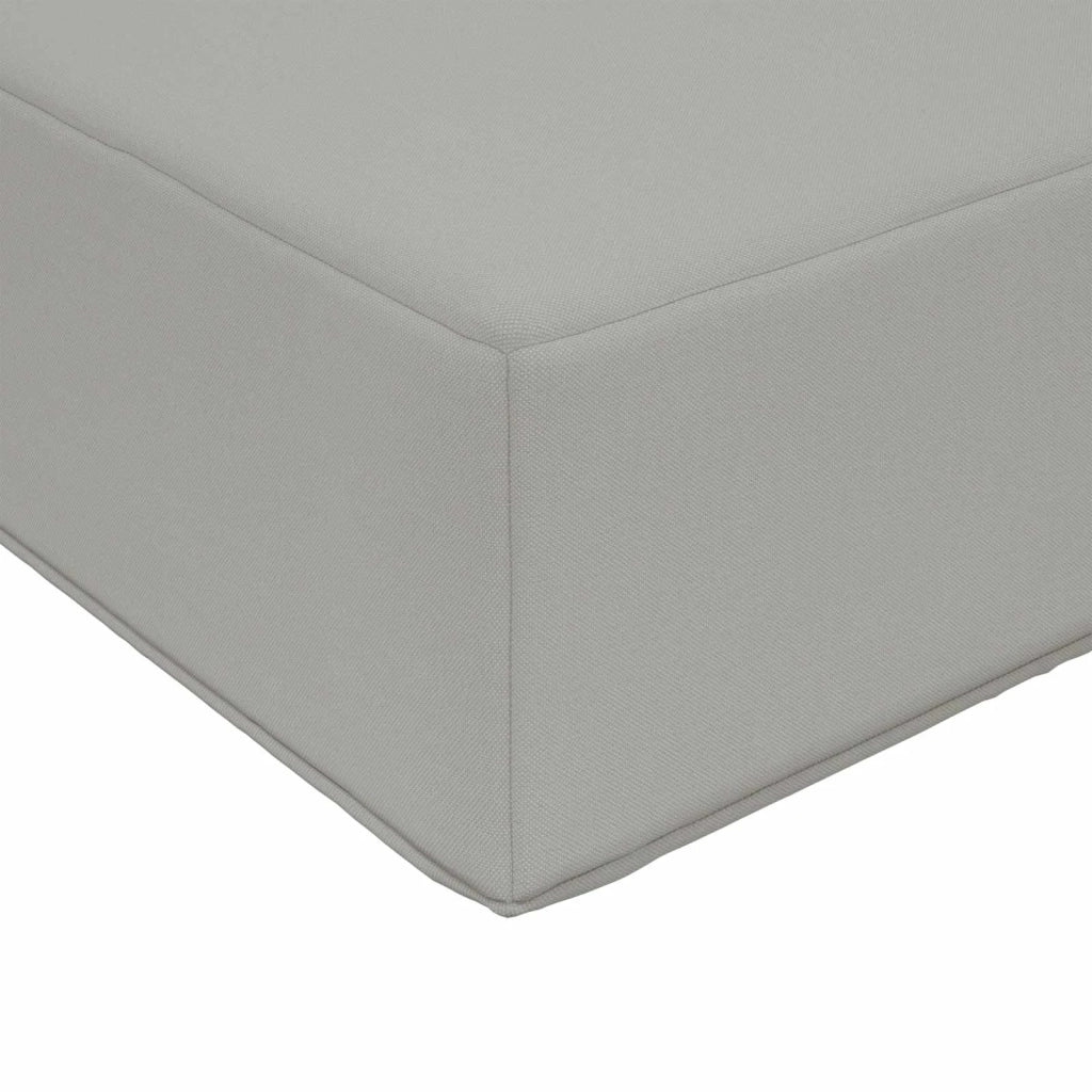 Cuscino per divano da esterno 3 pcs Grigio Poliestere 900864