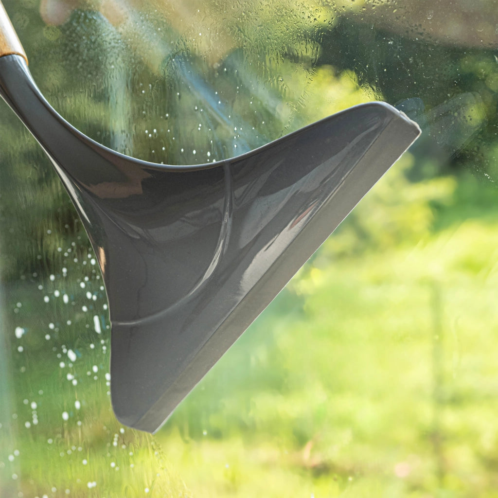 Tergivetro KADAX, detergente per specchi della doccia, detergente per vetri, grigio