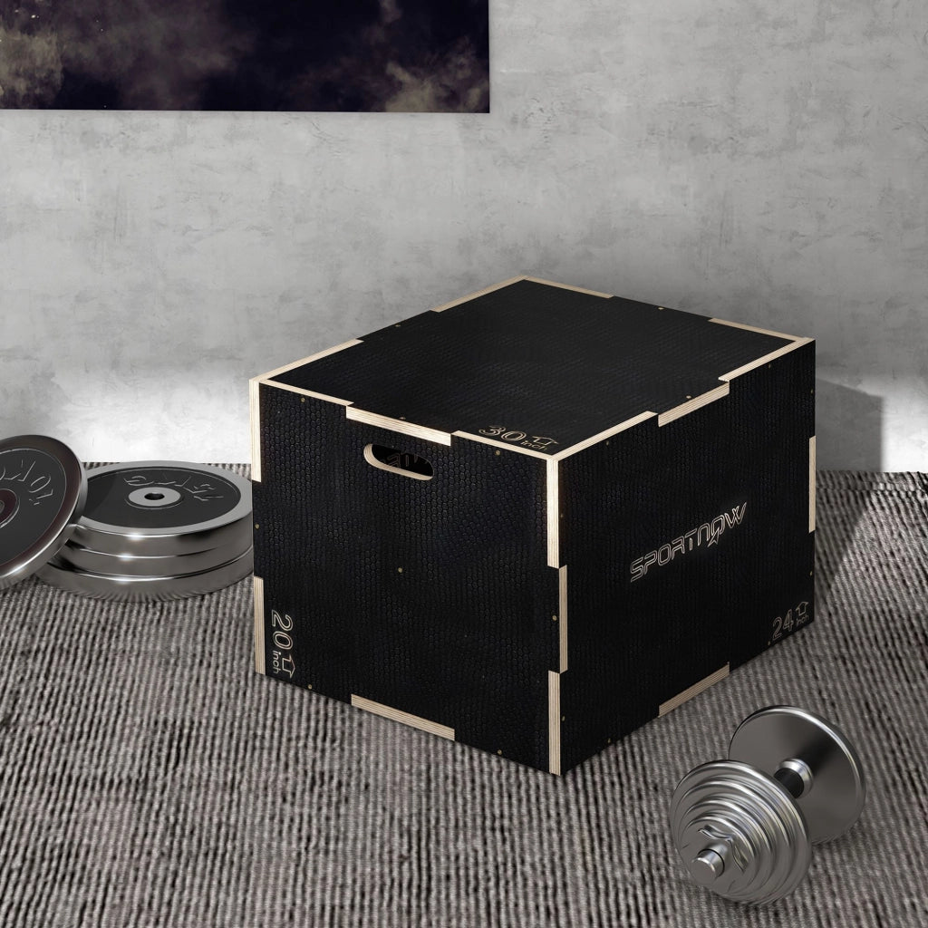 Plyo-Box ¨C zephmum ¨C Nero, 76x61x51 cm