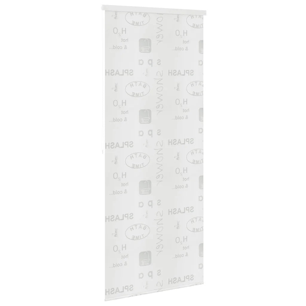 Tenda a Rullo per Doccia 120x240 cm Schizzi 142873