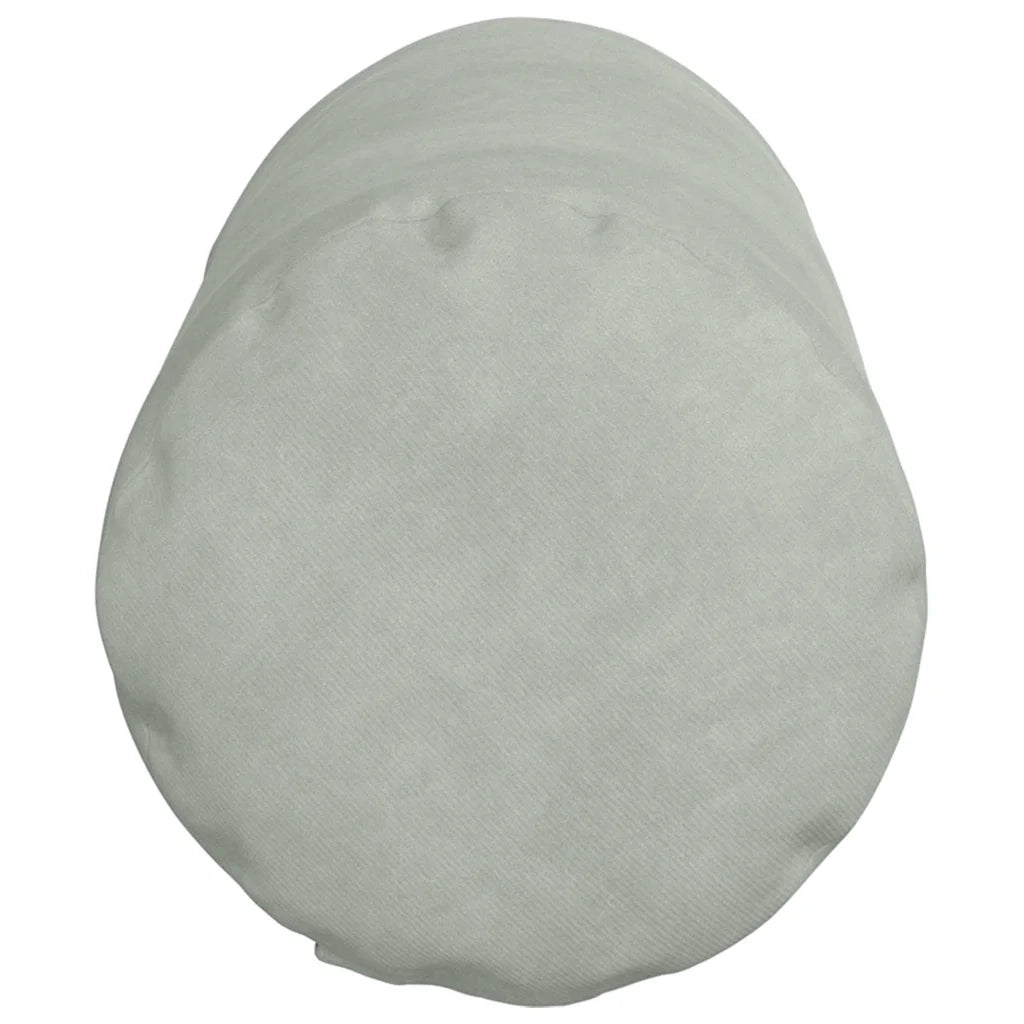 Cuscini a rullo 2 pz | Cuscini per sedie Grigio chiaro ? 15 x 40 cm