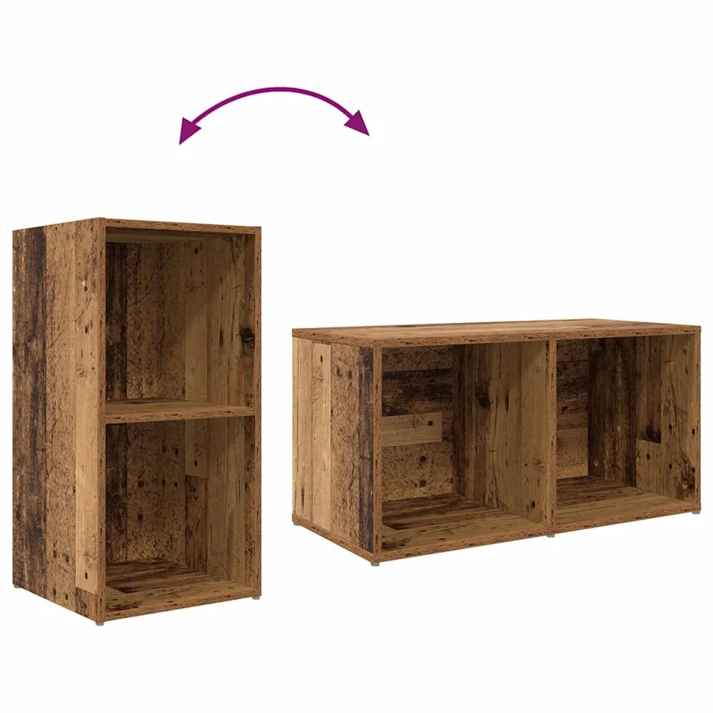Set mobile TV Marrone 72 x 35 x 37 cm Legno multistrato 875093