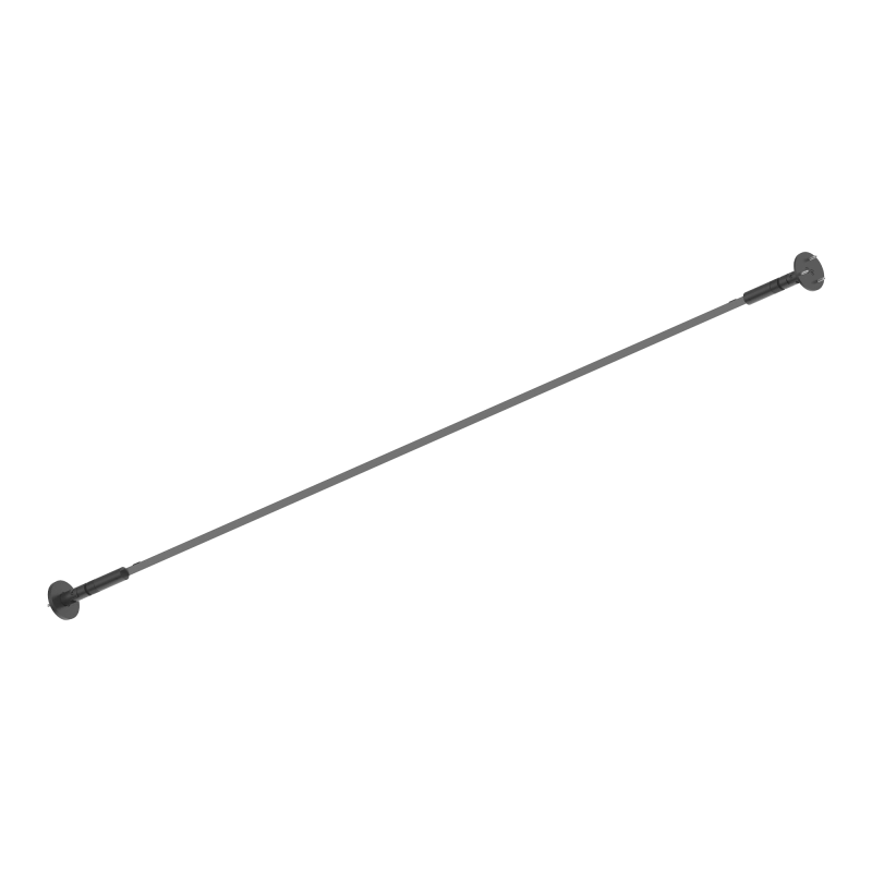 Sistema Lineare Tesi 20mm 10 Mt Nero Ideal-lux