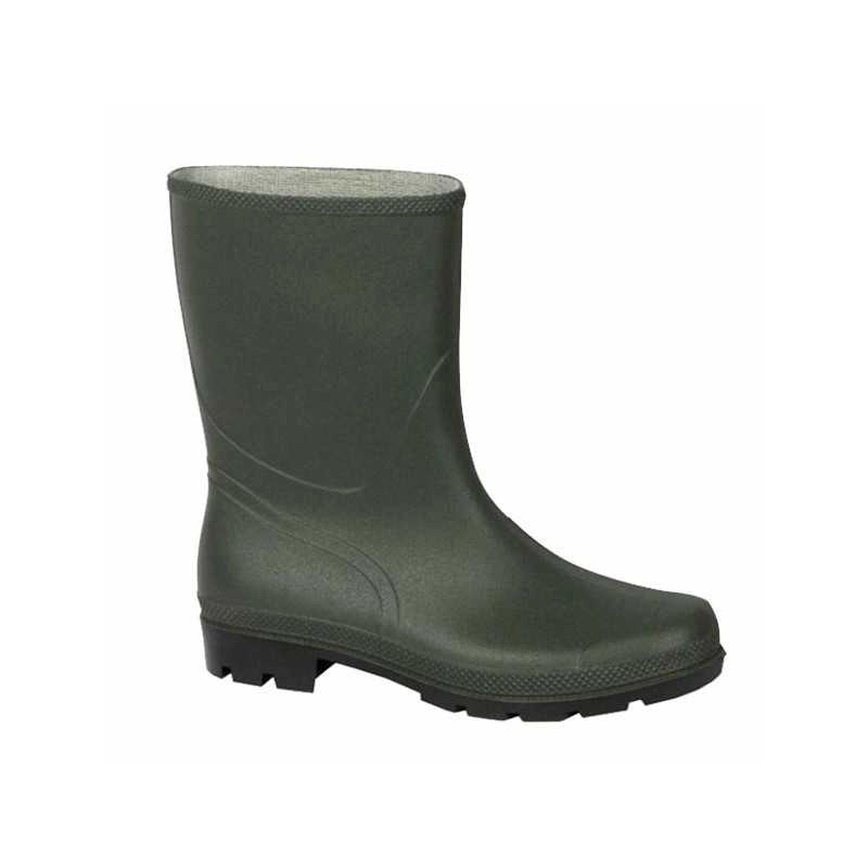 Stivali Pvc Tronchetto 44 Verde
