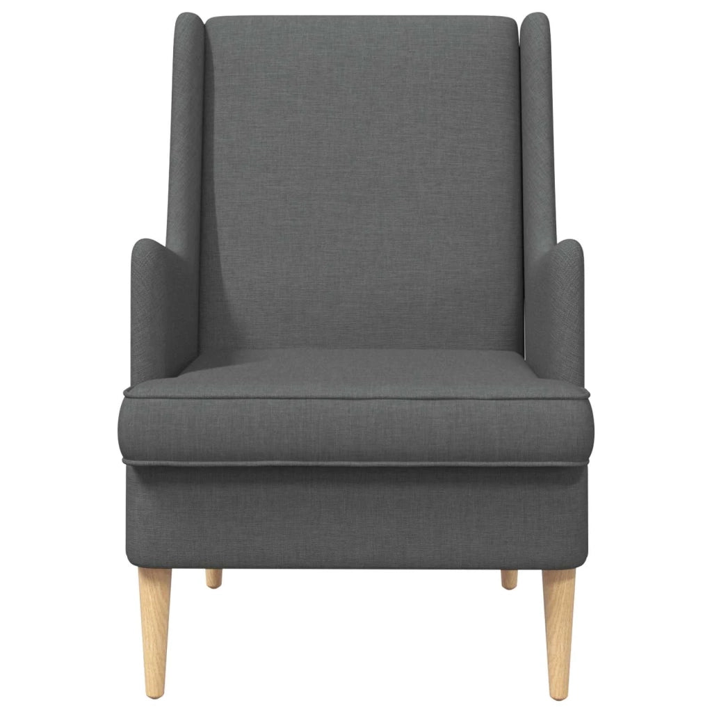 Poltrona | Sedia Relax Grigio Scuro Tessuto