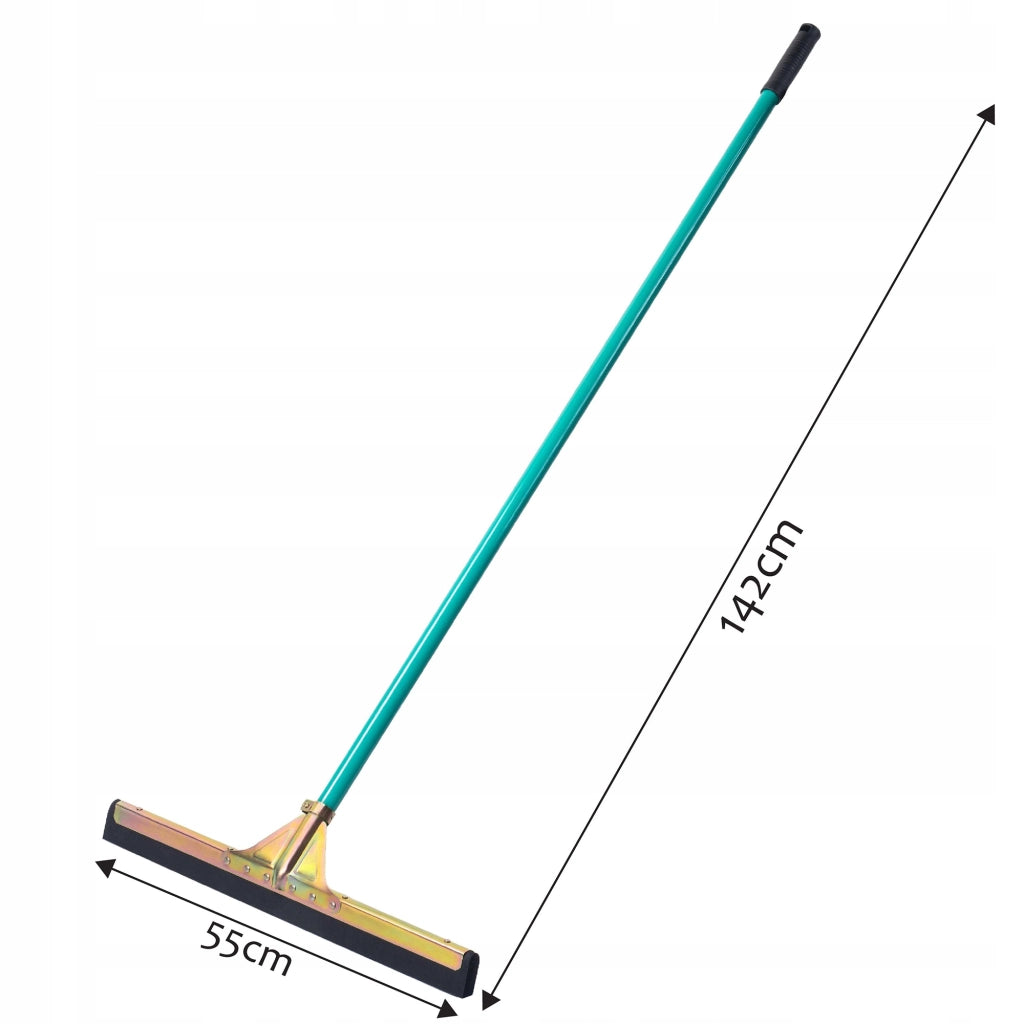 KADAX Raccoglitore d'acqua per pavimenti in gomma, spingischiuma con manico, 55 cm