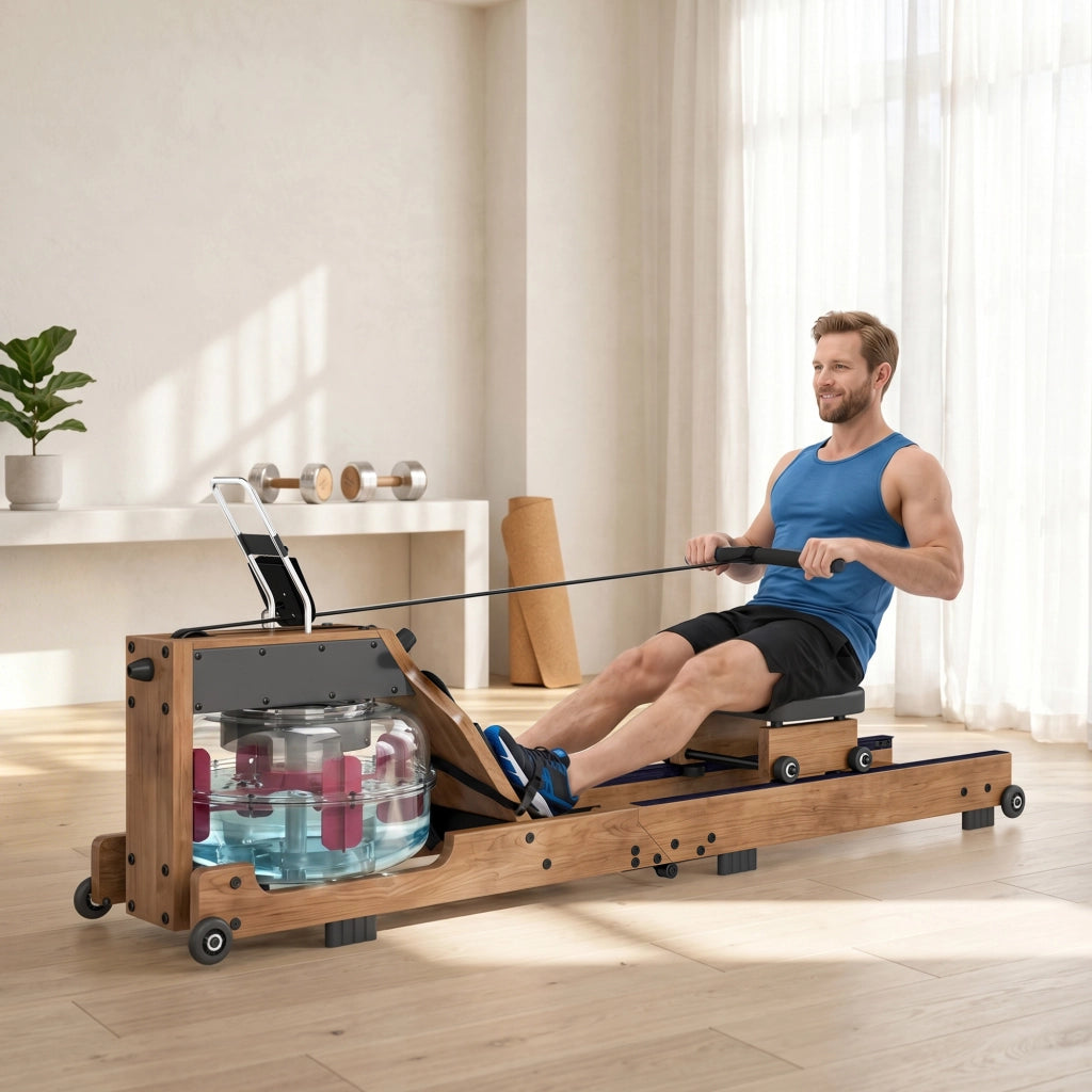 Vogatore per Casa ¨C Xylo ¨C Legno Gomma Pieghevole