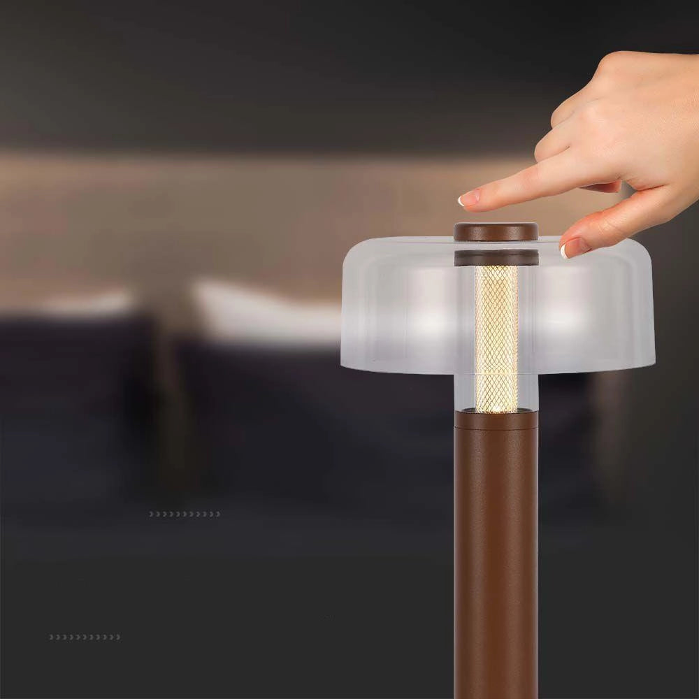 Lampada da tavolo LED 1W 100lm dimmer USB-C bronzo