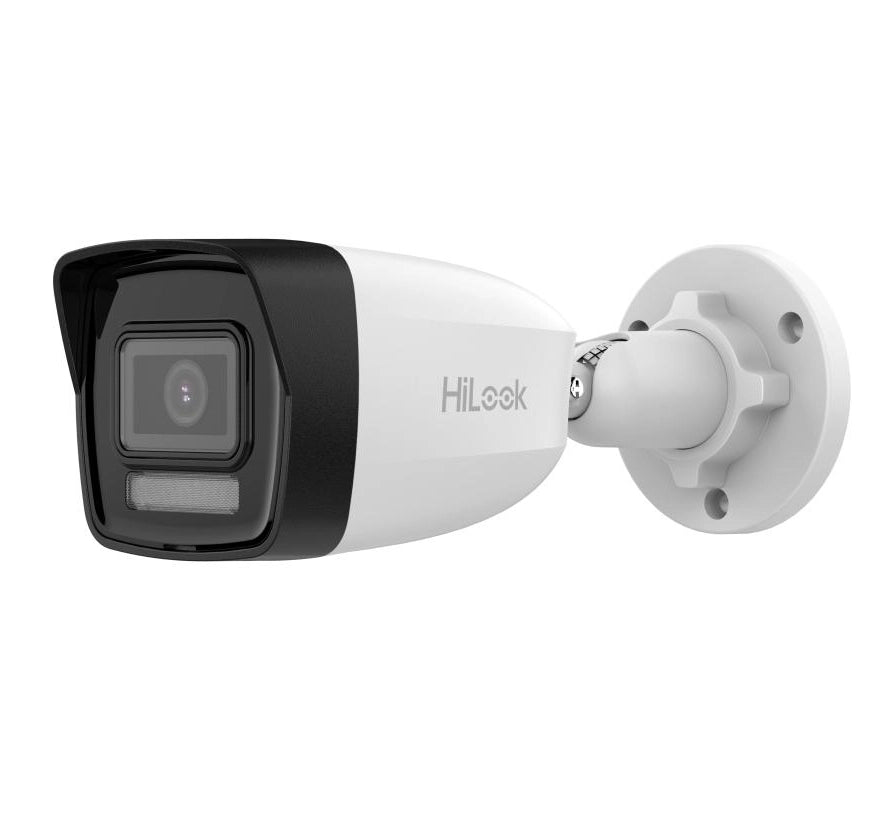 Telecamera Bullet IP, 6 MP ottica 2.8 mm doppia illuminazione  microfono