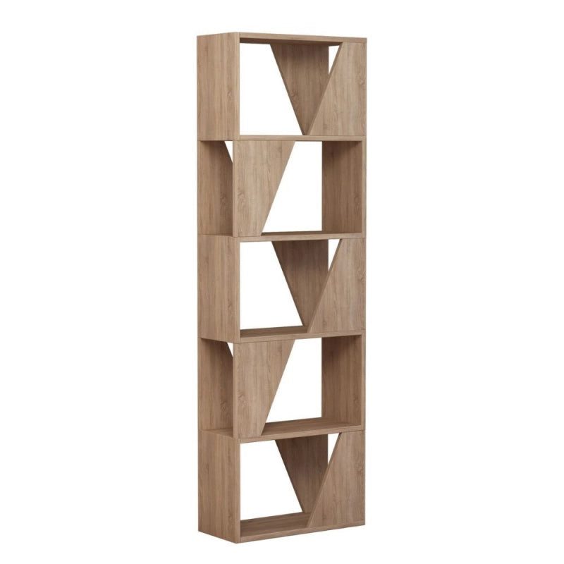 Libreria Frame rovere 5 ripiani L54×P24×H168 cm