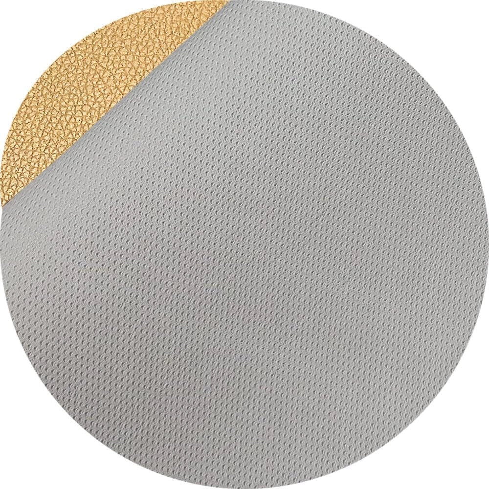 Ecopelle Lucida Similpelle 140x360 cm Rivestimento Pelle Sintetica Arredamento Oro