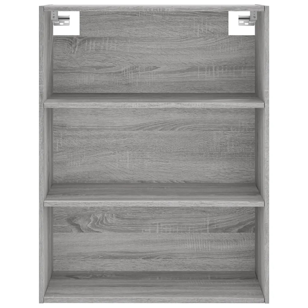 Credenza Grigio Sonoma 69,5x34x180 cm in Legno Multistrato 3200551