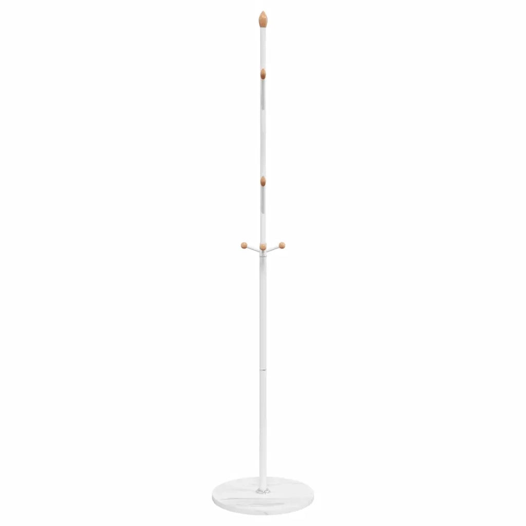 Appendiabiti Bianco 177 cm in Ferro Verniciato a Polvere CFW7970459