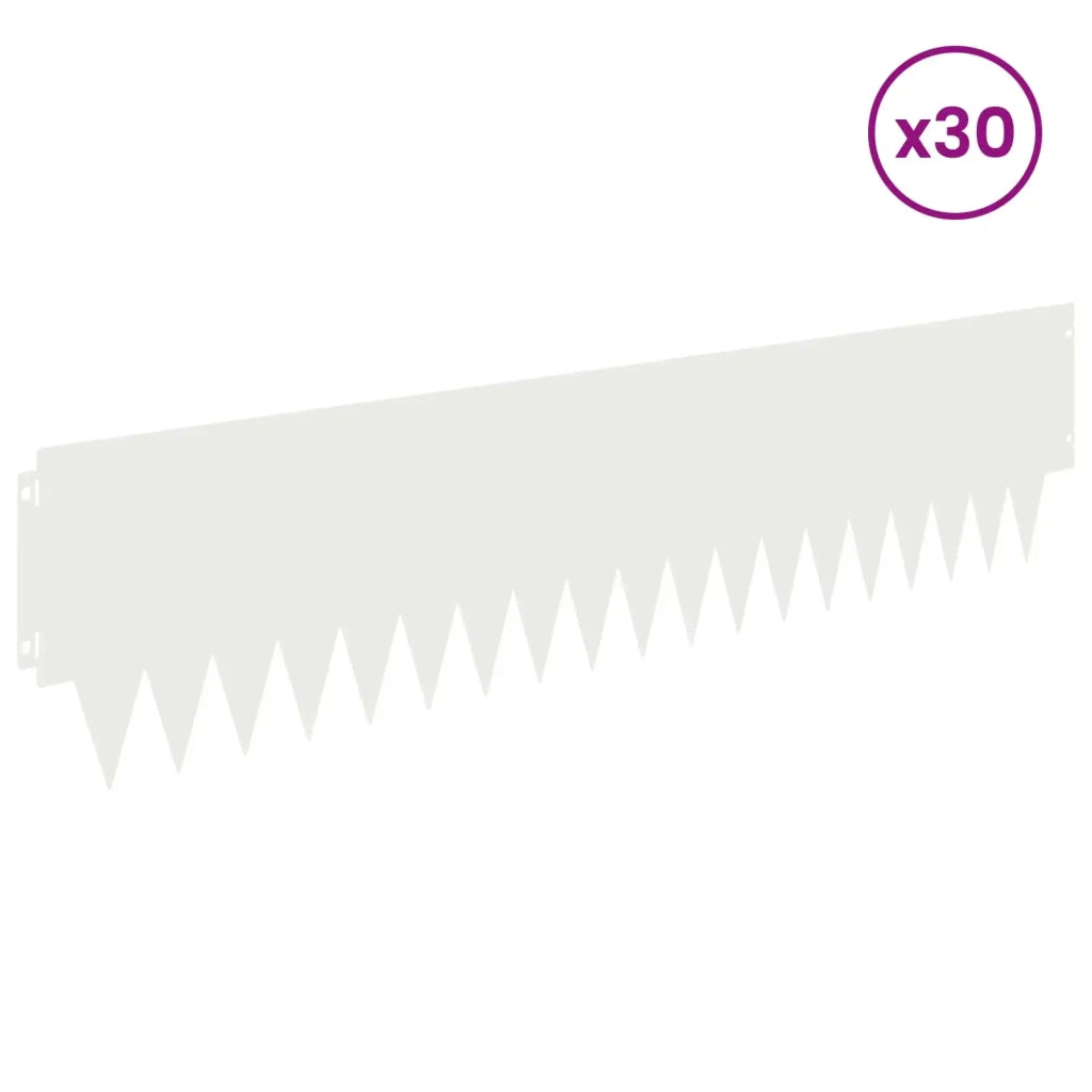 Bordura per Prato 30 pcs metallo 8008292