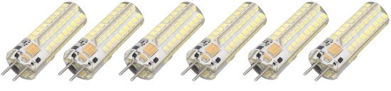 Lampada a LED 7W con connettore GY6.35 - Lampada da soffitto - Illuminazione a 360 gradi - Senza fiammella - Raffreddamento rapido del calore - Protezione per gli occhi - Lampadina alogena