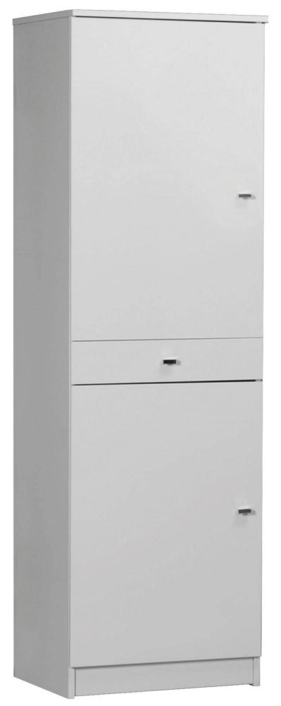 1pz mobile 2 ante +1 cassetto 46x34x147 bianco laccato  282tl cod:ferx.95726