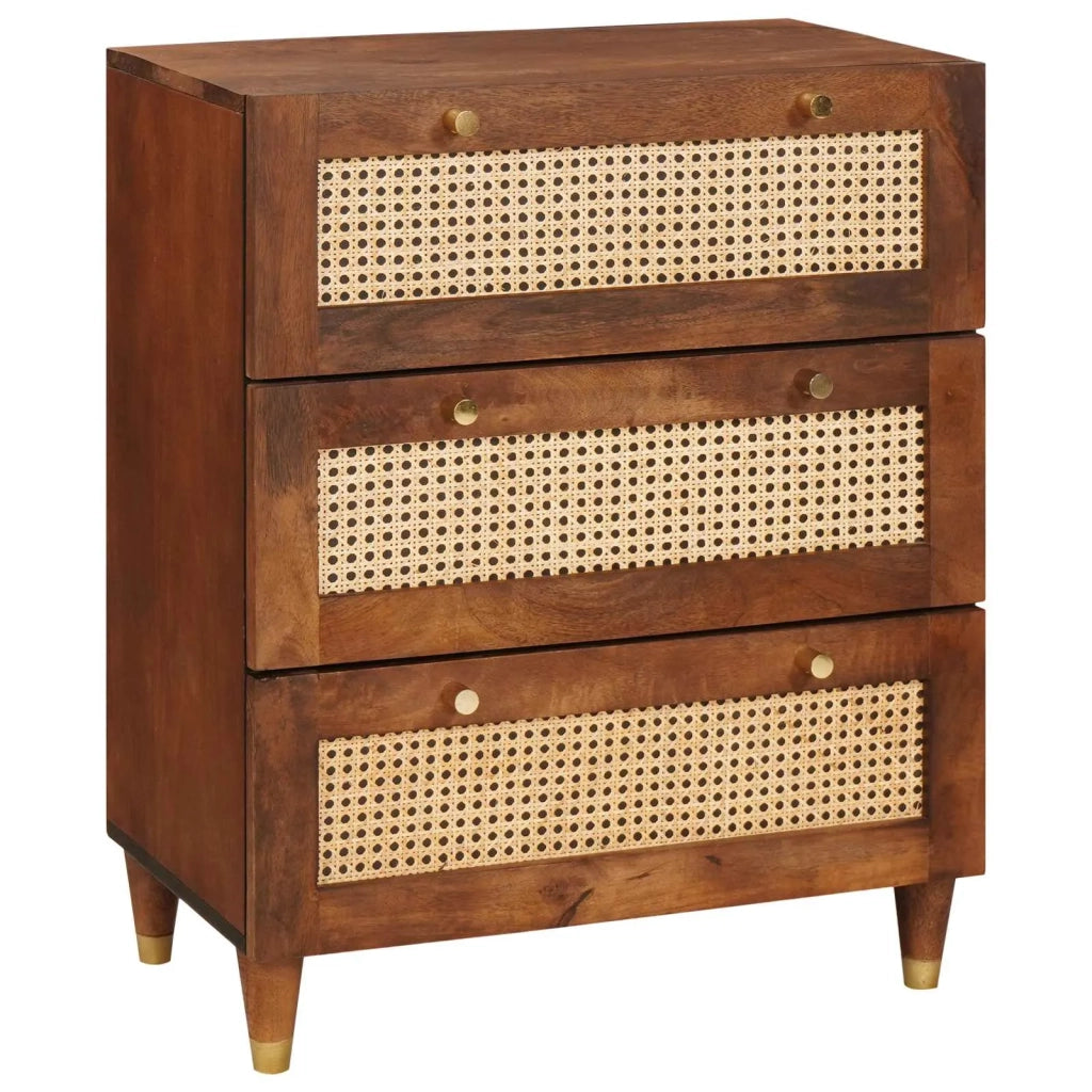 Set di Credenze 2 pcs Marrone 60 x 33,5 x 75 cm 3310169