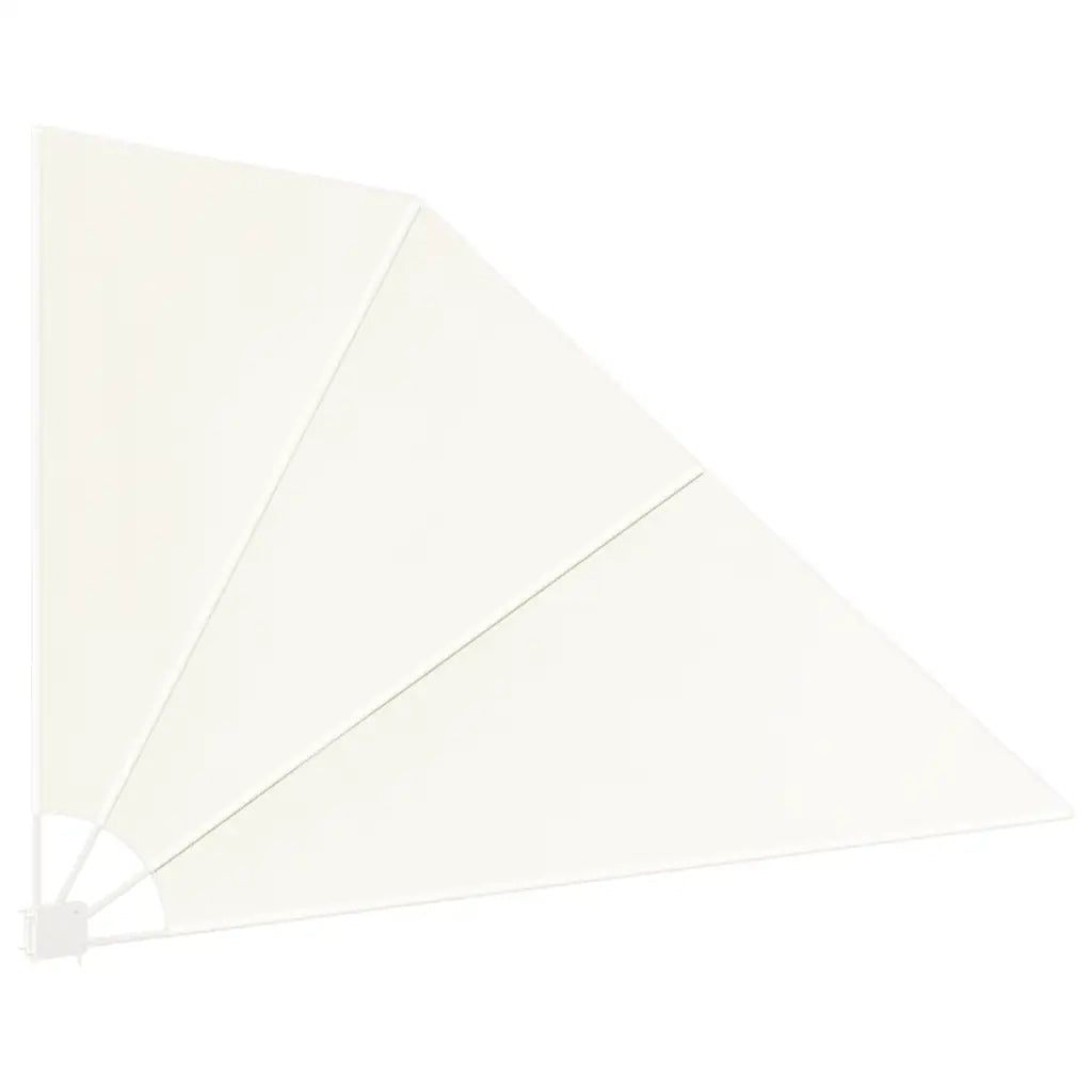 Tenda Laterale per Balcone Pieghevole Crema 160x240 cm 41577