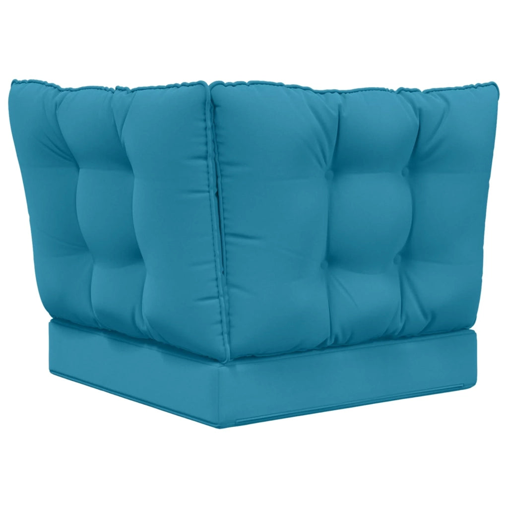 Cuscino per divano da esterno 3 pcs Blu Reale Poliestere 900805
