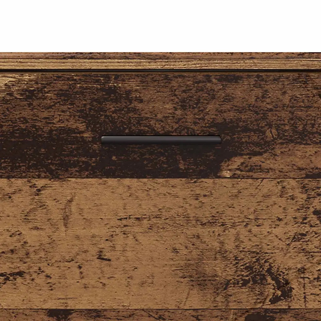 Set di mobili per il bagno con cassetto 3 pcs Legno vecchio 3393031