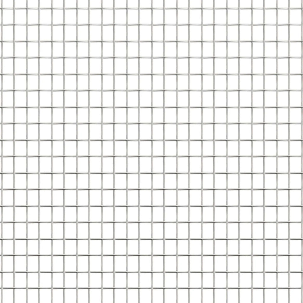 Rete per schermatura 120 x 1000 cm 18 Mesh Argento 42039624