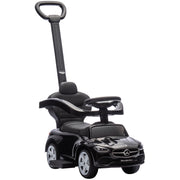 Portagiochi per Bambini Mercedes-Benz ¨C zephmum ¨C Nero 91x40x83 cm
