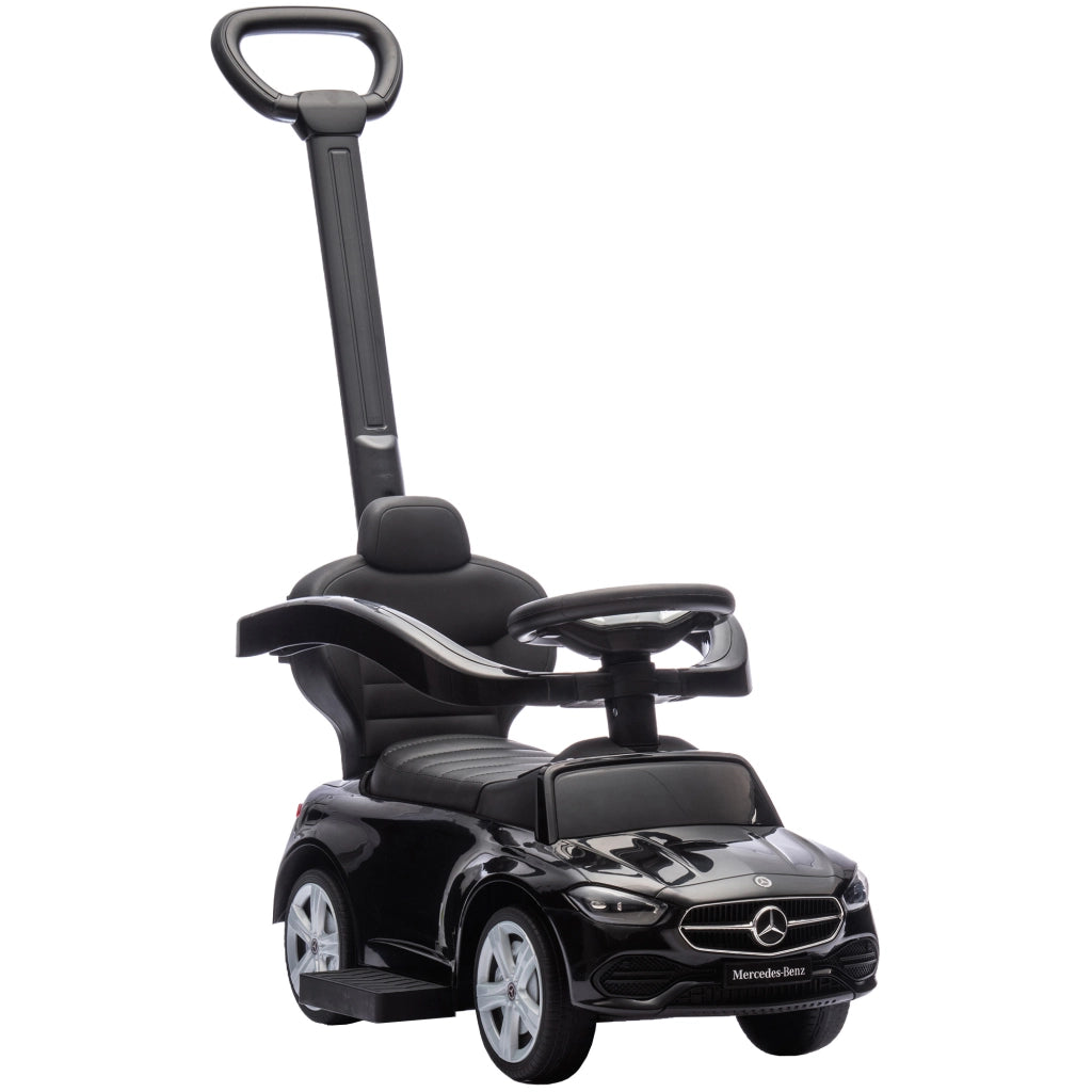 Portagiochi per Bambini Mercedes-Benz ¨C zephmum ¨C Nero 91x40x83 cm