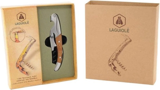 Corkscrew a Vino con Lama in Acciaio Inossidabile