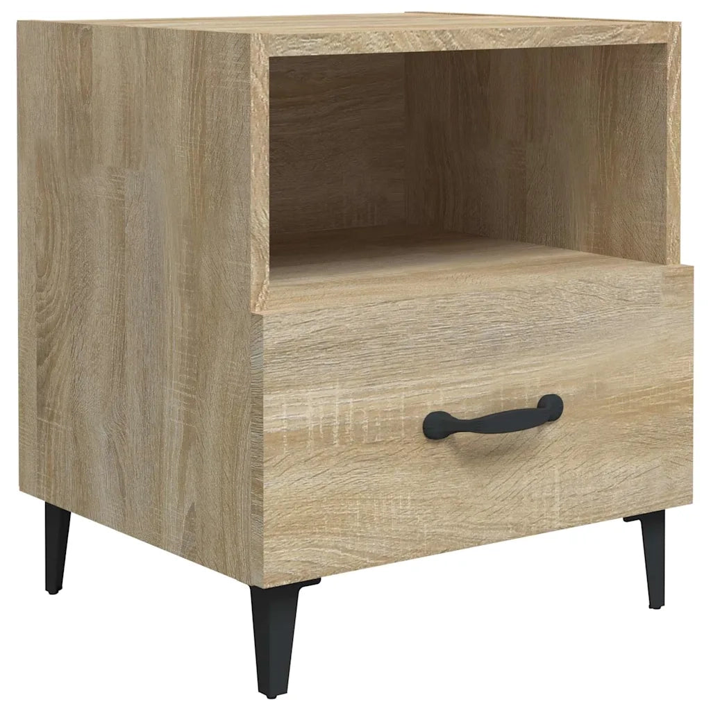 Comodino Rovere Sonoma in Legno Multistrato 812030