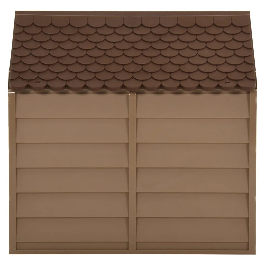 Cuccia per Cani Marrone 71x71,5x68 cm in PP 316180