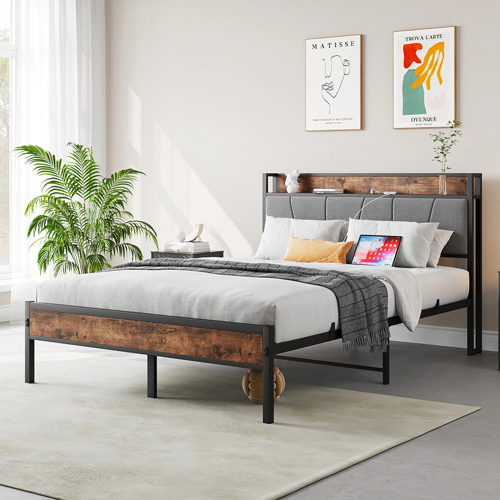 Letto intelligente - Xylo - 120x200 cm LED USB