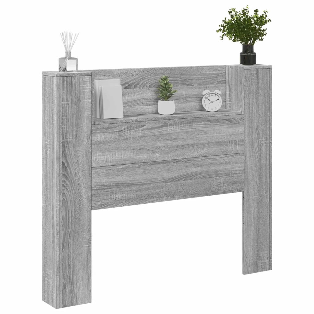Testiera Grigio Sonoma 120 x 16,5 x 103,5 cm Legno multistrato 3418661