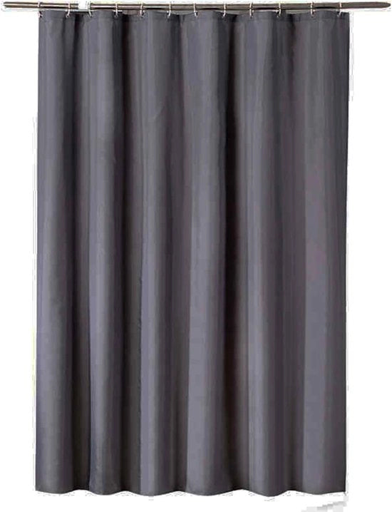 Douchegordijn Antibatterico - Grigio - 300 x 200 cm