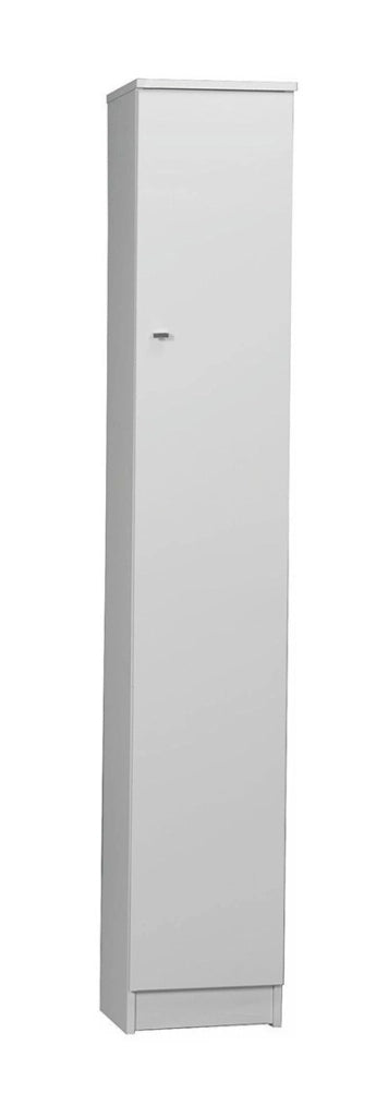 MOBILE LACCATO BIANCO 1A CM.31X34X183H