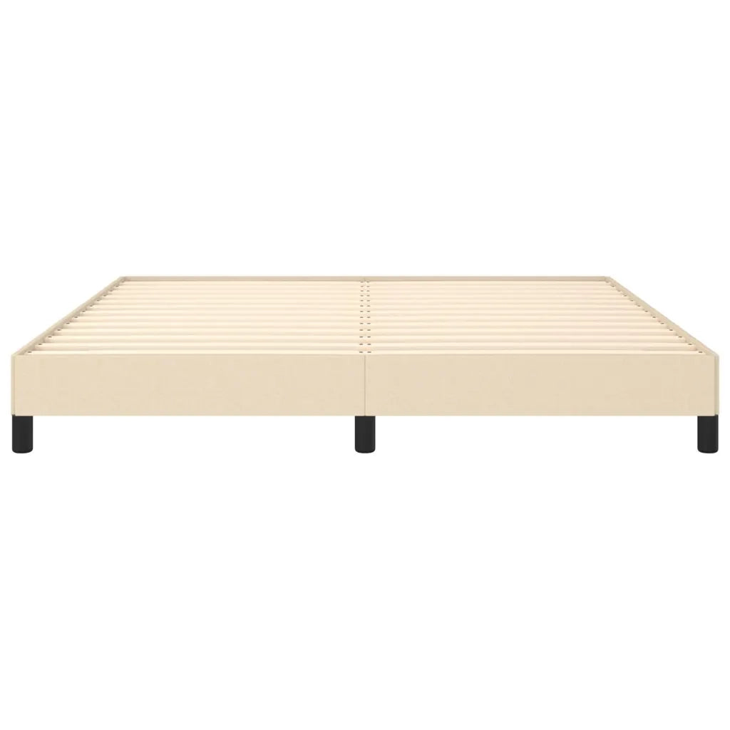 Giroletto senza Materasso Crema 160x200 cm in Tessuto 346733