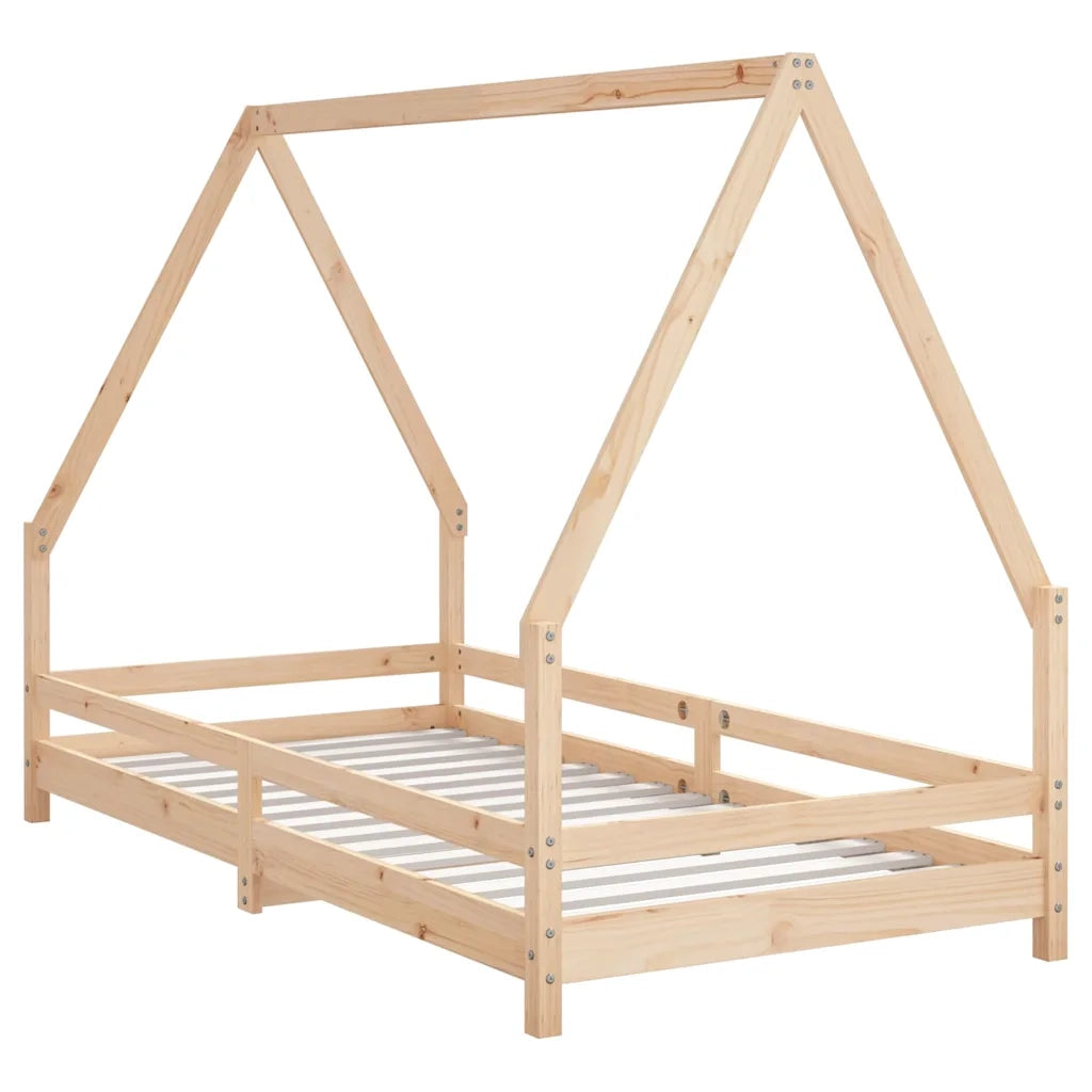 Giroletto per Bambini 90x190 cm in Legno Massello di Pino 834492