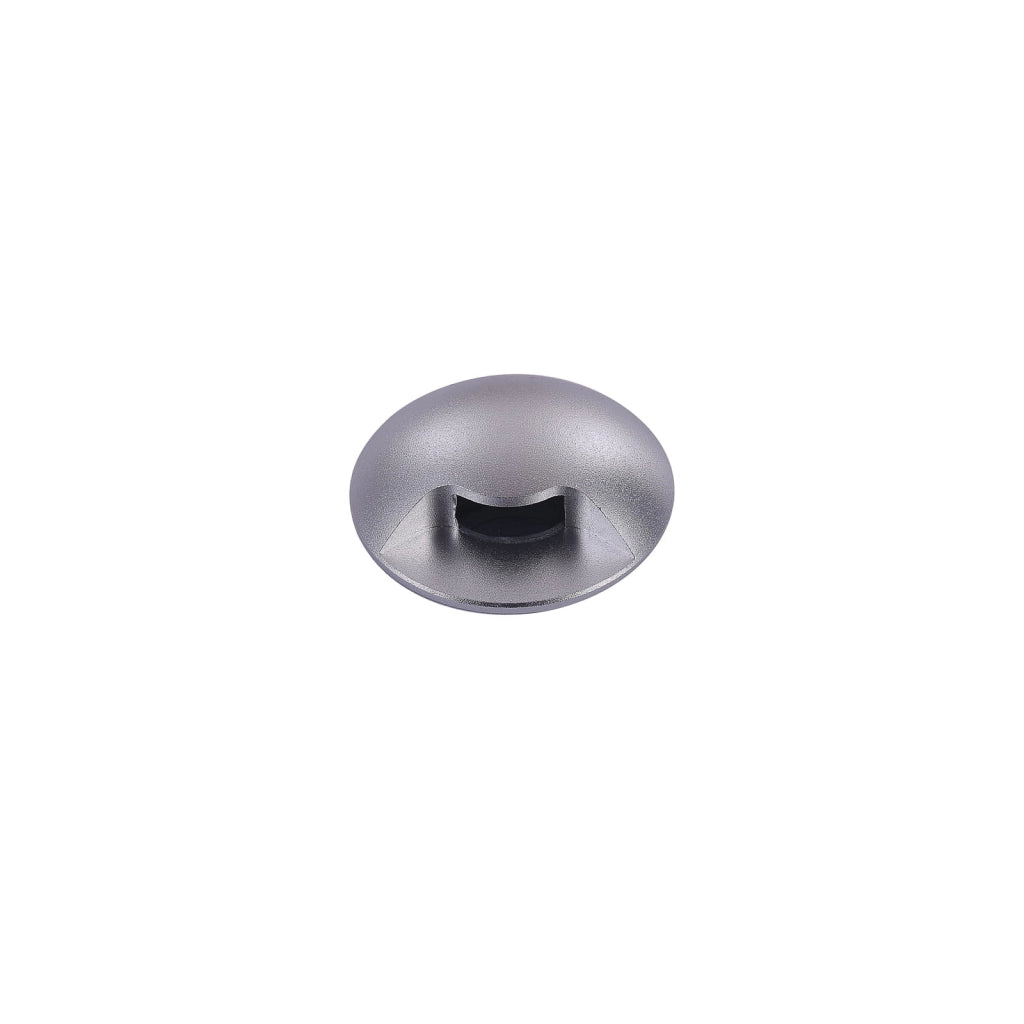Applique esterno Italux Basilio LED 3W 3000K IP65 argento