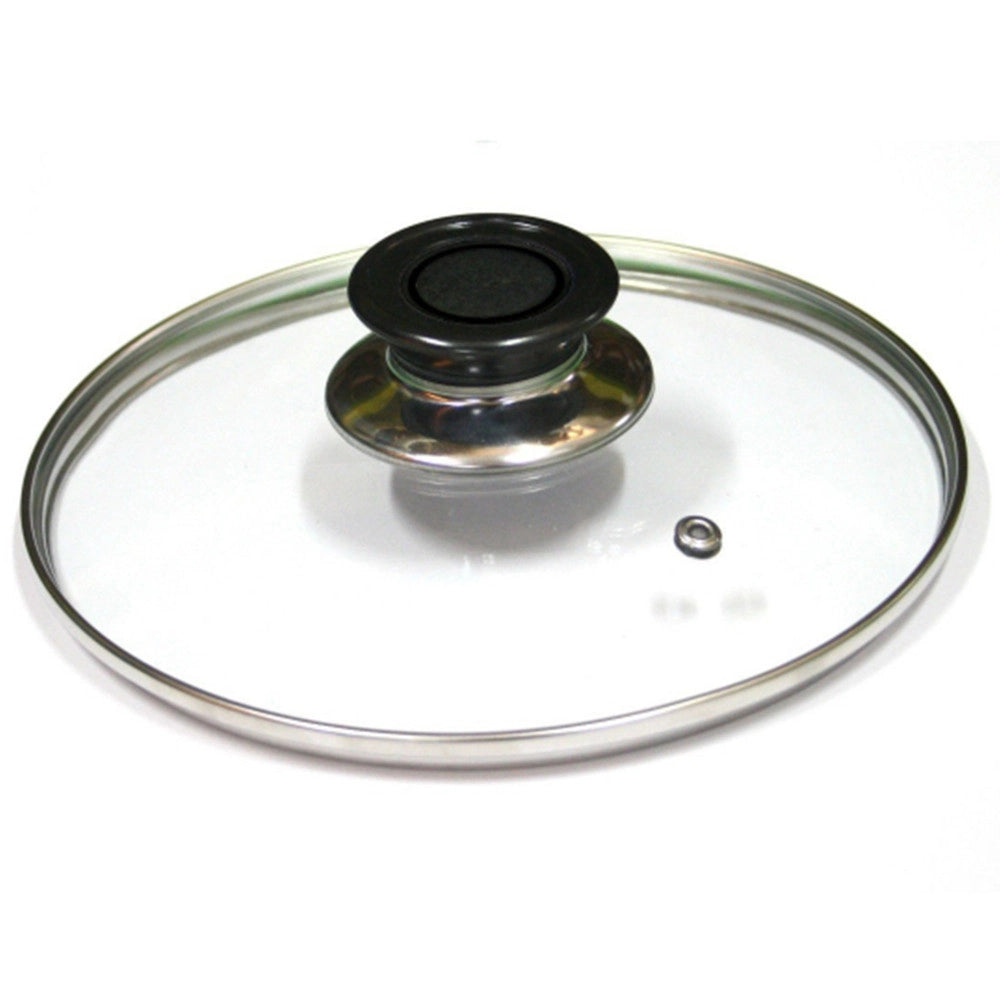 Trade Shop - Coperchio In Vetro Temperato Per Padella Pentola Casseruola Tegame Diametro -    -32 Cm   -