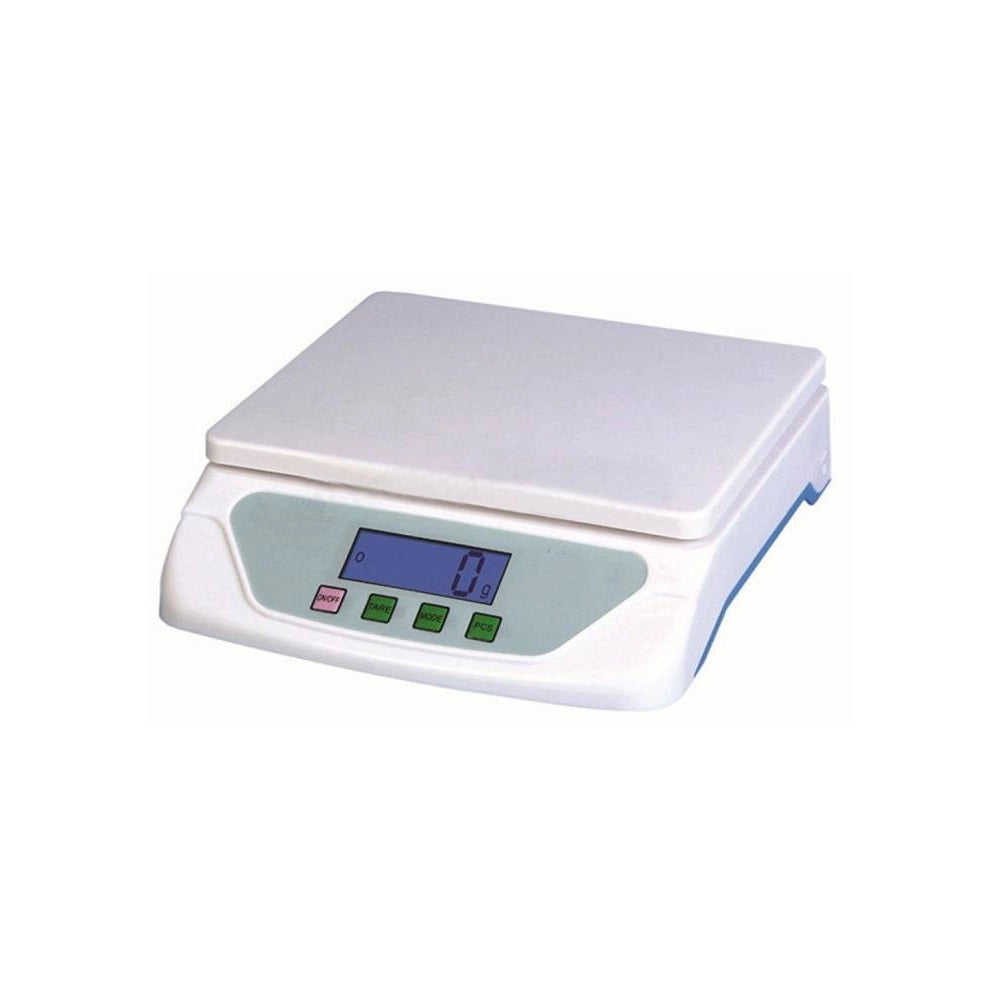 Trade Shop - Bilancia Elettronica Digitale Professionale Min 1 Gr Max 25kg Cucina Laboratorio -