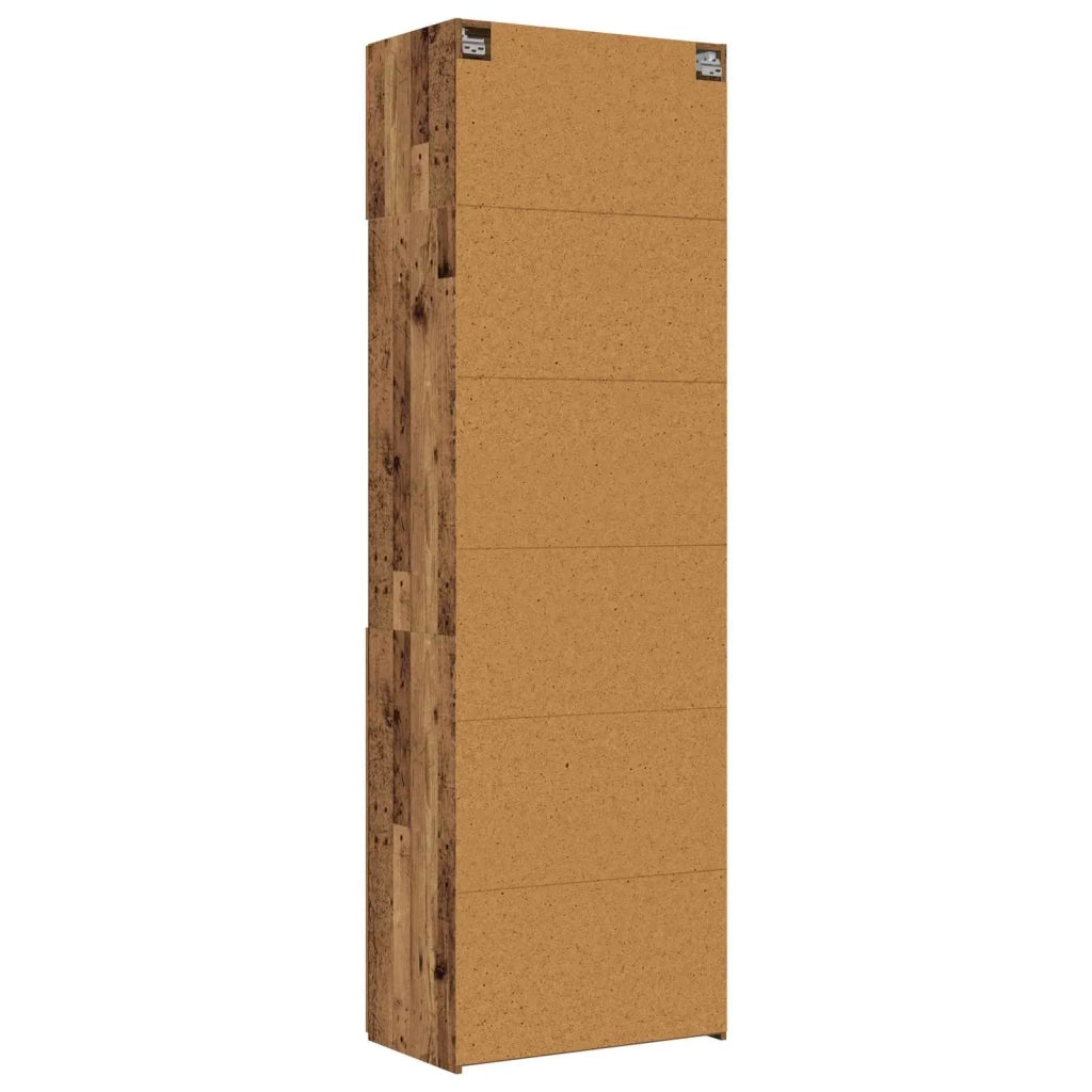 Armadio per la conservazione con ripiani Legno antico 3446667