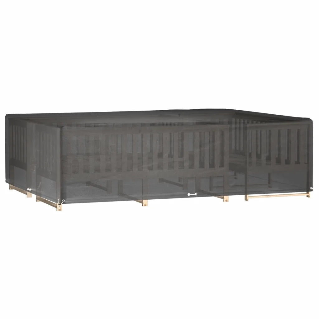 Copertura Mobili Giardino | Telone per mobili da esterni 16 Occhielli 300x200x75 Rettangolare