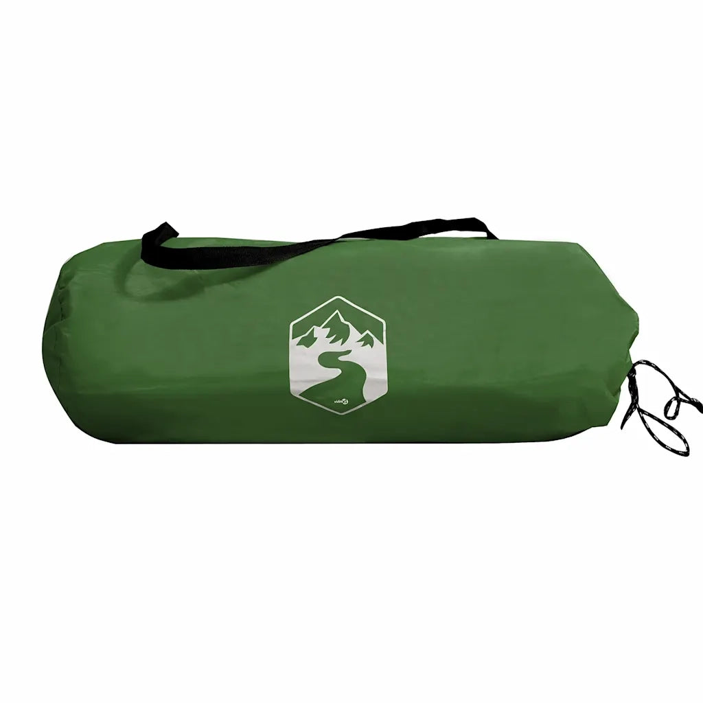 Frangivento da Campeggio Verde 344x120 cm Impermeabile 4009651